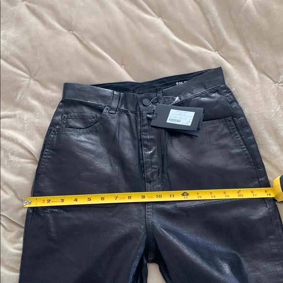 Saint Laurent  High Waisted Shiny Effect Jeans - Picture 14 of 16
